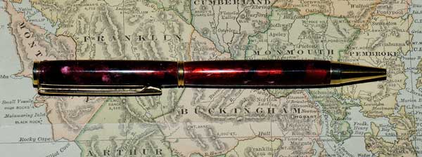 acrylic pen, tasmania